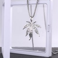 MJ156 - Maple Leaf Pendant Necklace